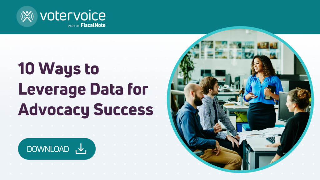 Data for advocacy success